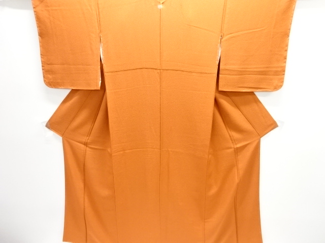 JAPANESE KIMONO / UNUSED IROMUJI / WOVEN PATTERN / ONE CREST